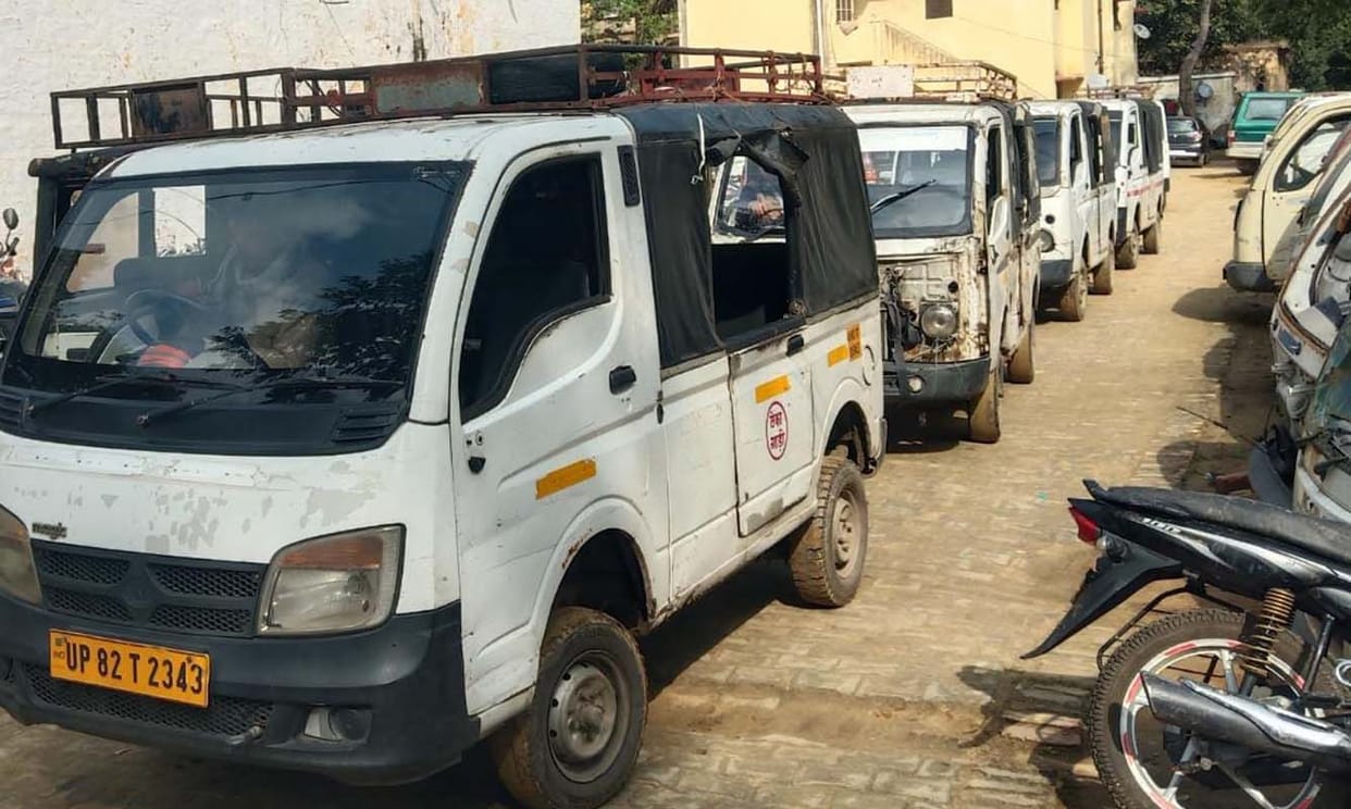 The magic driver took the rent to bring the shoes, then the police seized