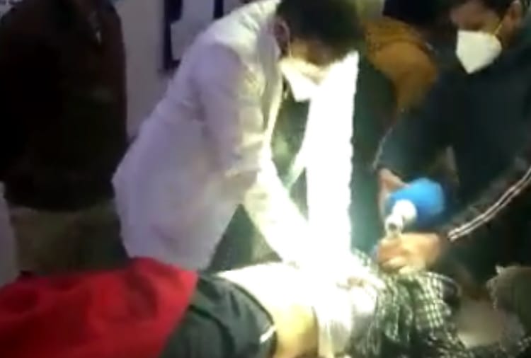 Charkhi Dadri: Doctors left strike and tried to save life of woman 