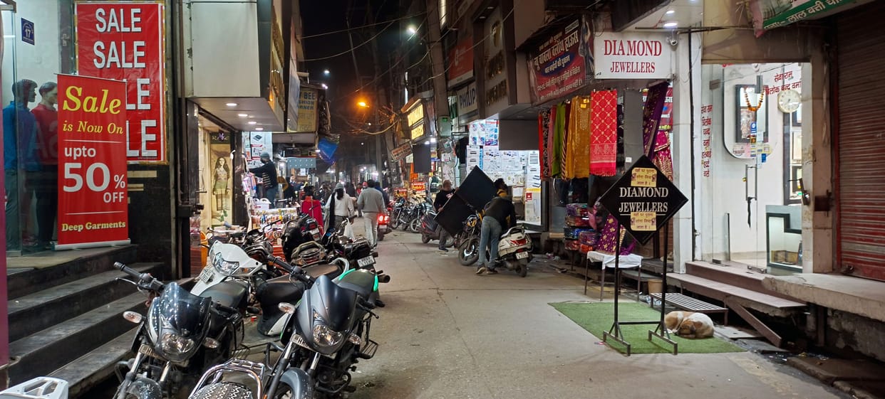 Markets are opening even after six o'clock in the evening
