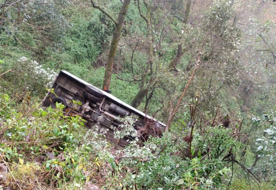 Bus Fell From Road