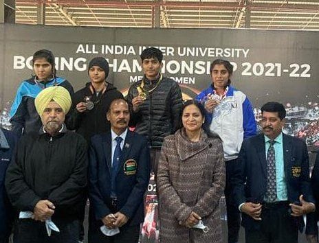 Jyoti won bronze in All India Boxing