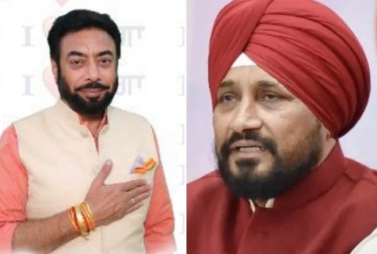 Moga MLA Harjot Kamal meets CM Charanjit Singh Channi