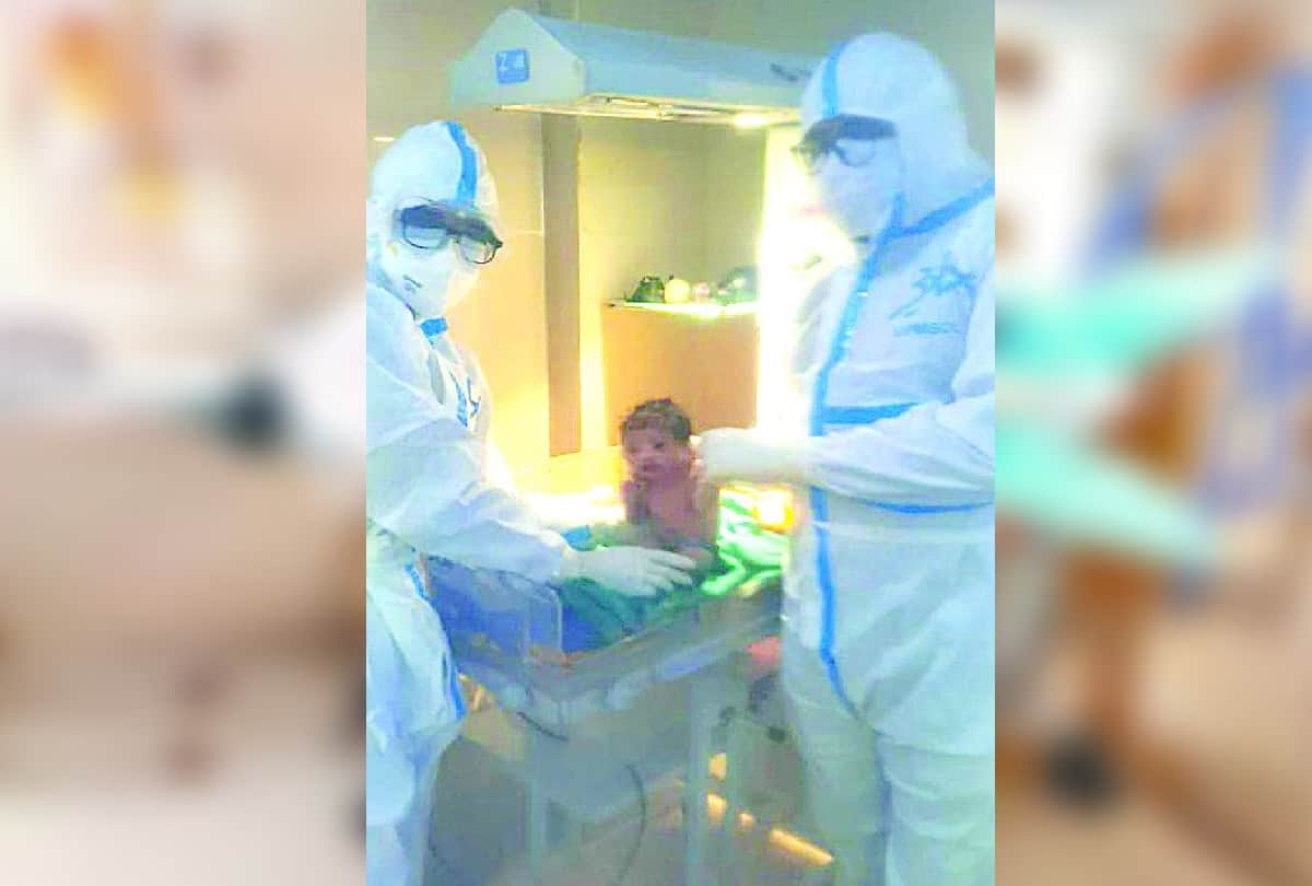 Child Birth In Sn Medical College Covid Ward During Corona Virus