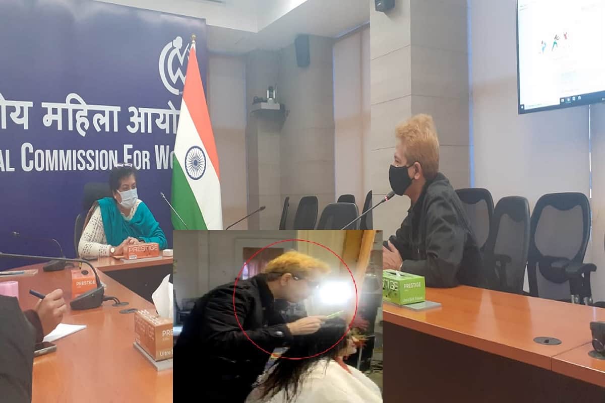 Javed Habib appeared in the National Commission for Women and sought his mistake in writing in spitting video viral case