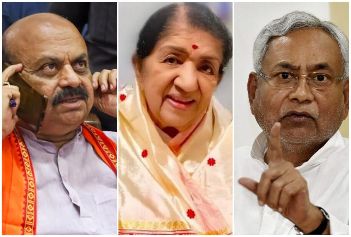 PM Narendra Modi calls COVID-19 Infected Bihar CM Nitish Kumar Karnataka Basavaraj Bommai and Lata mangeshkar news and updates