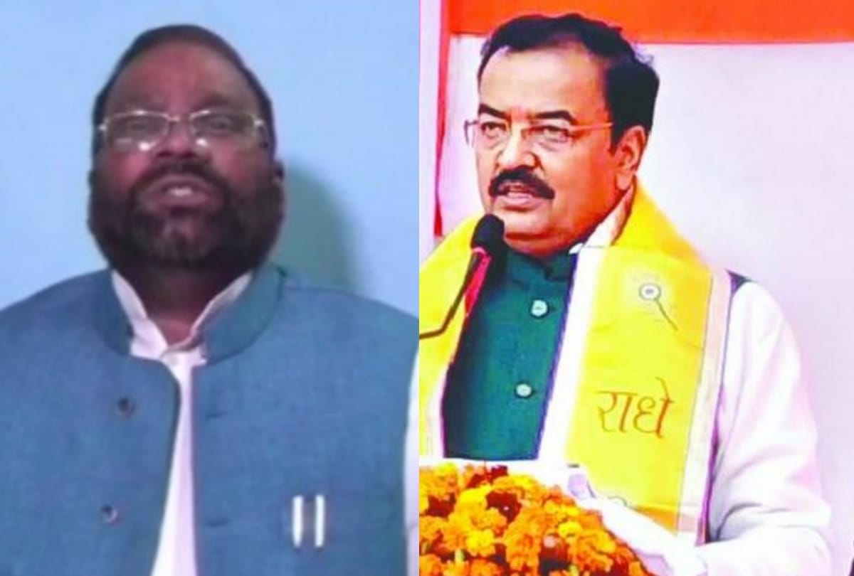 Swami Prasad Maurya joins Samajwadi Party with many BJP MLAs.