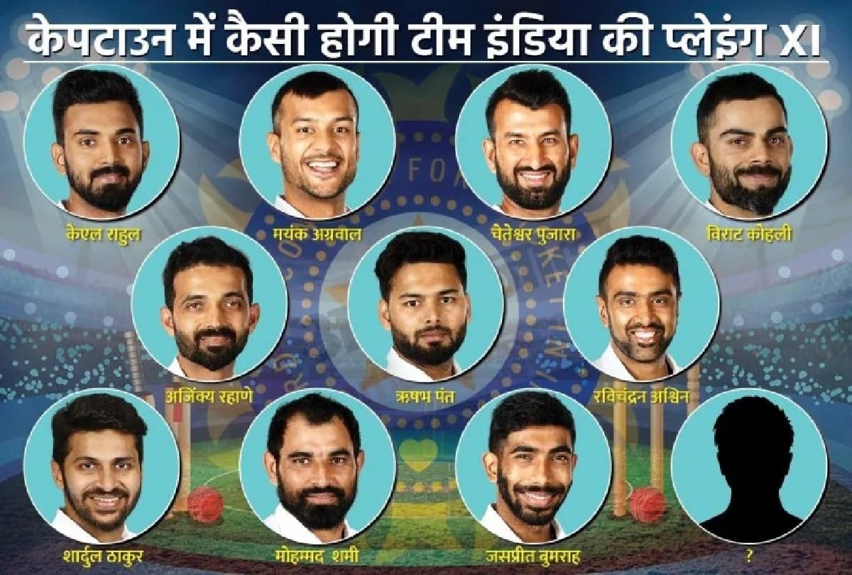 IND vs SA 3rd Test Playing XI India probable playing 11 for Cape Town Test Virat Kohli return Hanuma Vihari out