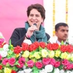 कांग्रेस महासचिव प्रियंका गांधी वाड्रा।