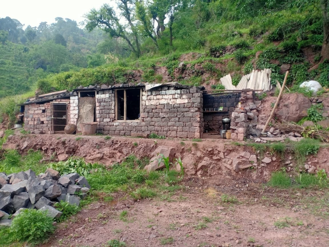 in kathla village sirmaur needy person prithvi singh now will get new house from govt. help