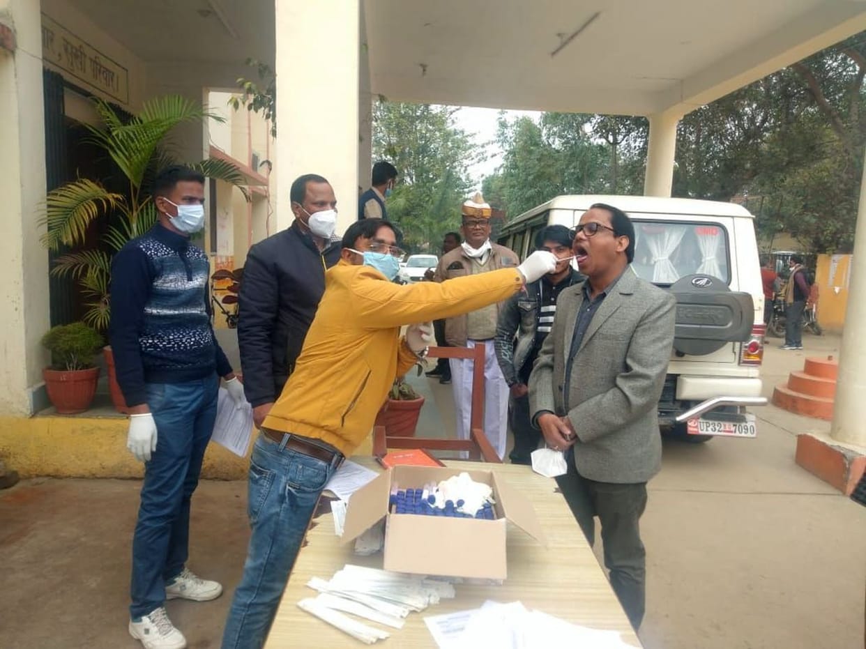 Team took sample after reaching CMO office