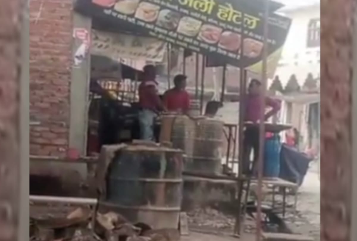 Video of spitting on a roti while cooking went viral.