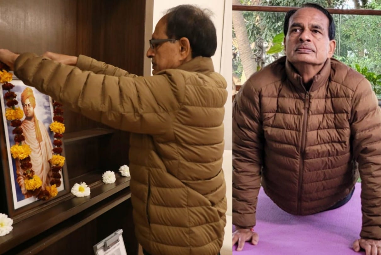 Surya Namaskar in the state: CM said - Surya Namaskar and Pranayama keep us healthy and healthy, it increases our efficiency