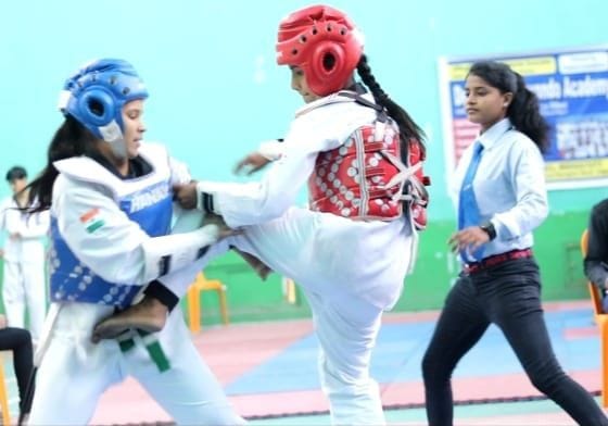 138 players took part in Taekwondo competition
