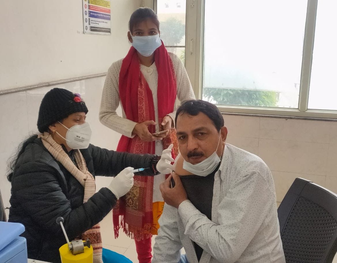 229 health and frontline workers got booster doses
