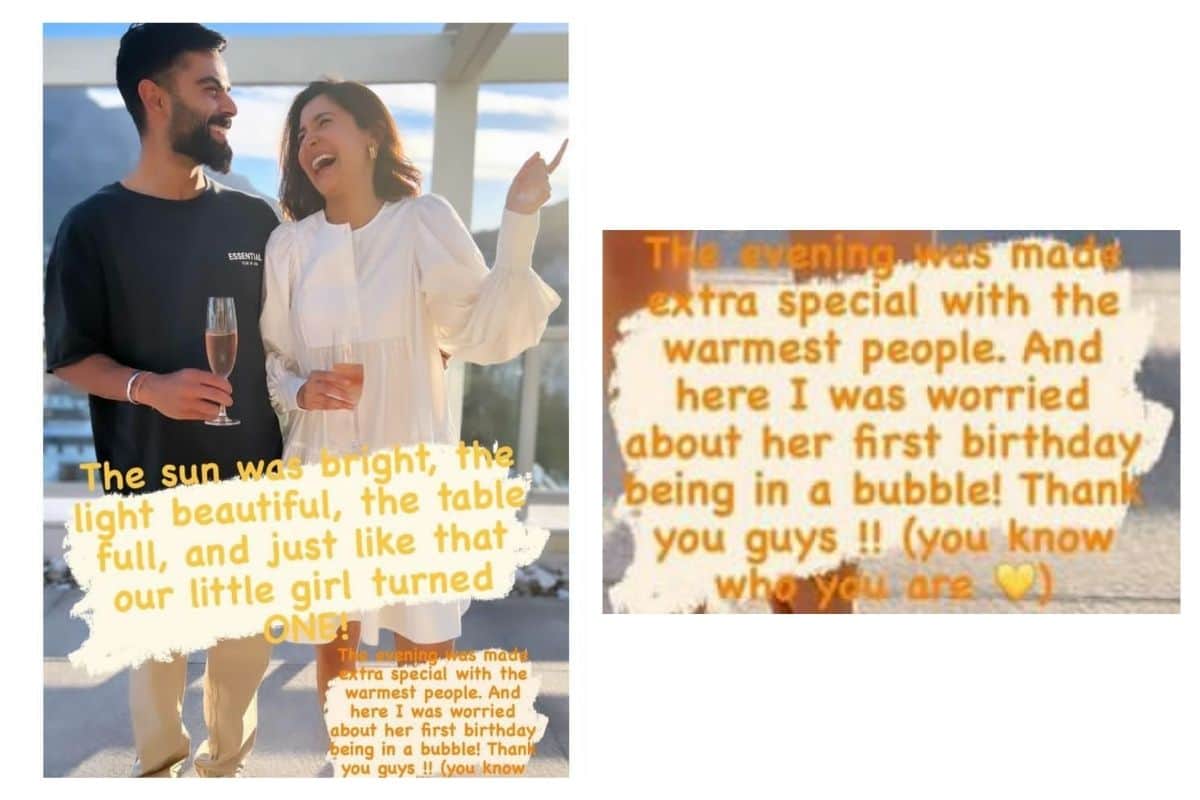 Anushka Sharma, Virat Kohli daughter Vamika first birthday celebrated in South Africa, see pics here