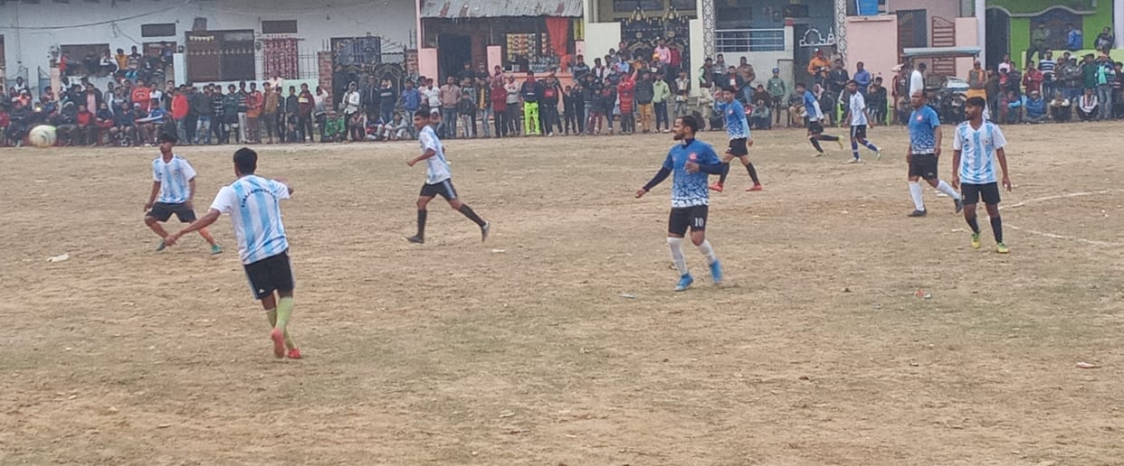 Varanasi team reached the final after defeating Jaunpur by one goal