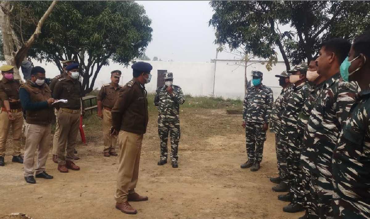 UP election 2022: Nine companies of Central Paramilitary Force reached for assembly elections in Varanasi
