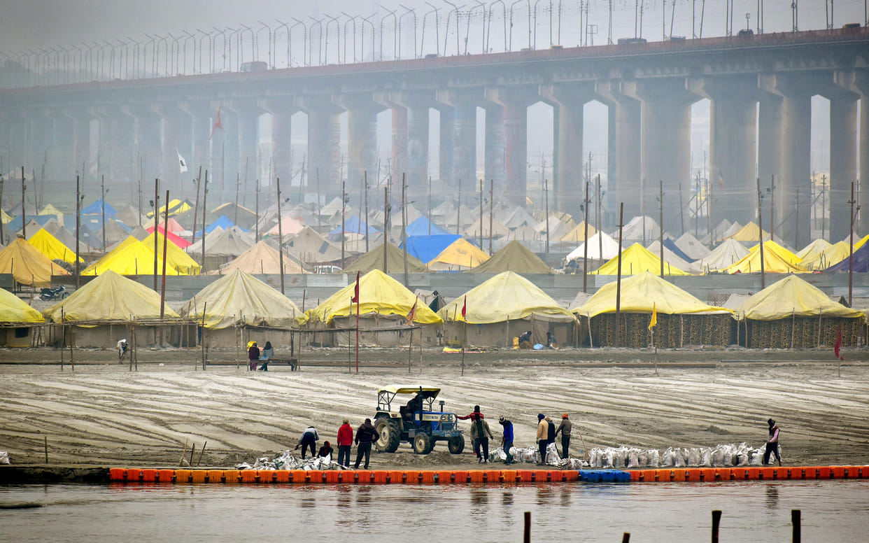 2800 buses will run for magh mela.
