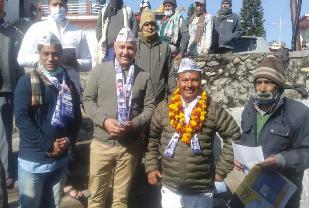 uttarakhand election 2022: Manish Sisodia will come two-day tour, will start door-to-door campaign