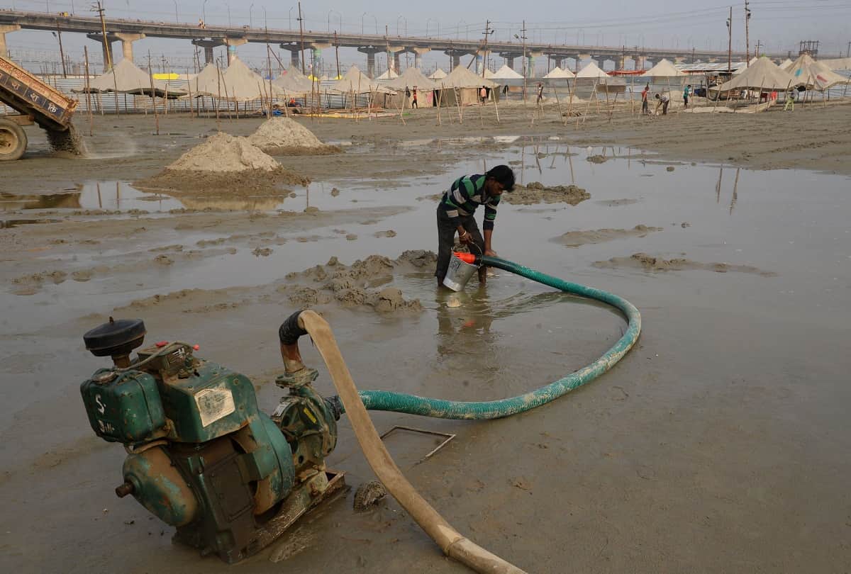 Magh Mela Prayagraj: Preparations to move many institutions to another place due to erosion