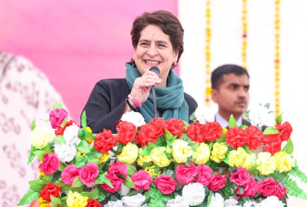 Priyanka Gandhi targets PM Narendra Modi and Arvind Kejriwal in Pathankot
