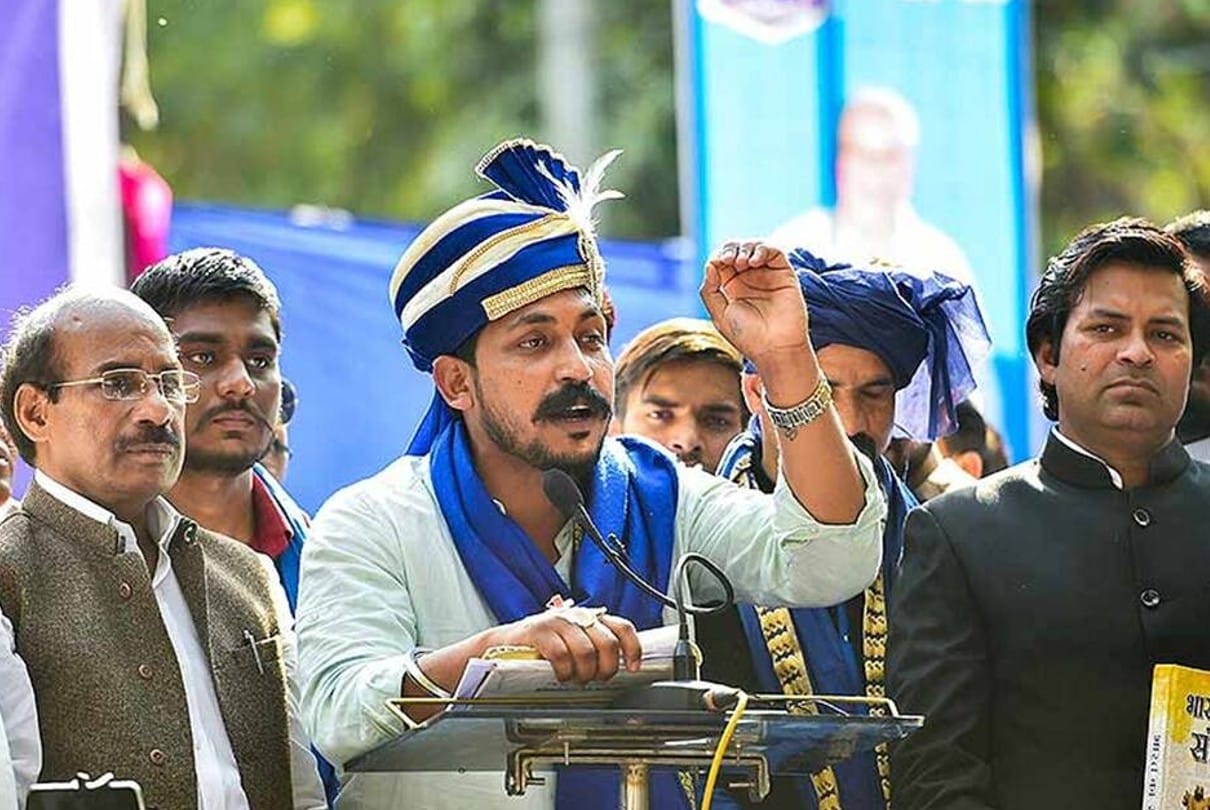 up assembly election 2022 sp chandra shekhar azad azad samaj party chandrashekhar azad not joining hands with samajwadi party it could not get dalit community voters in west up now