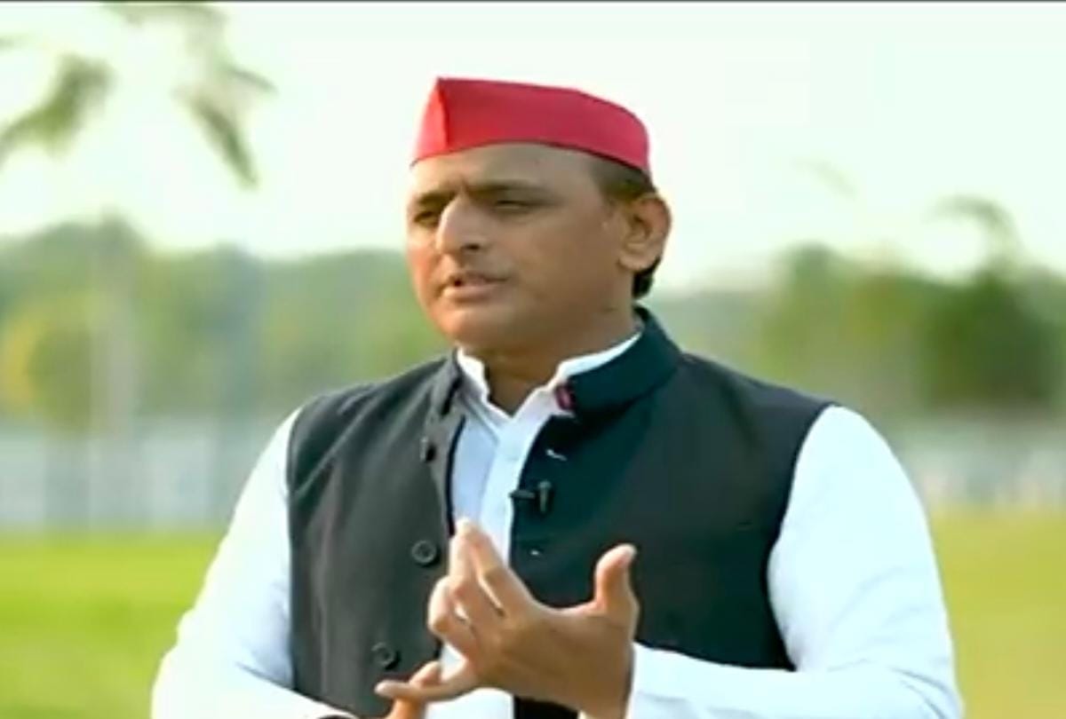 UP Election 2022: Akhilesh said, people of the state are determined to remove BJP