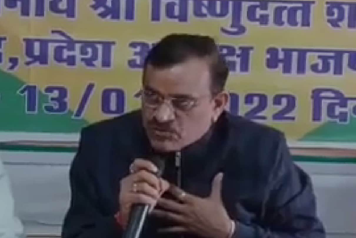 Betul: पत्रकार वार्ता में वीडी शर्मा ने दिग्विजय सिंह पर किया पलटवार