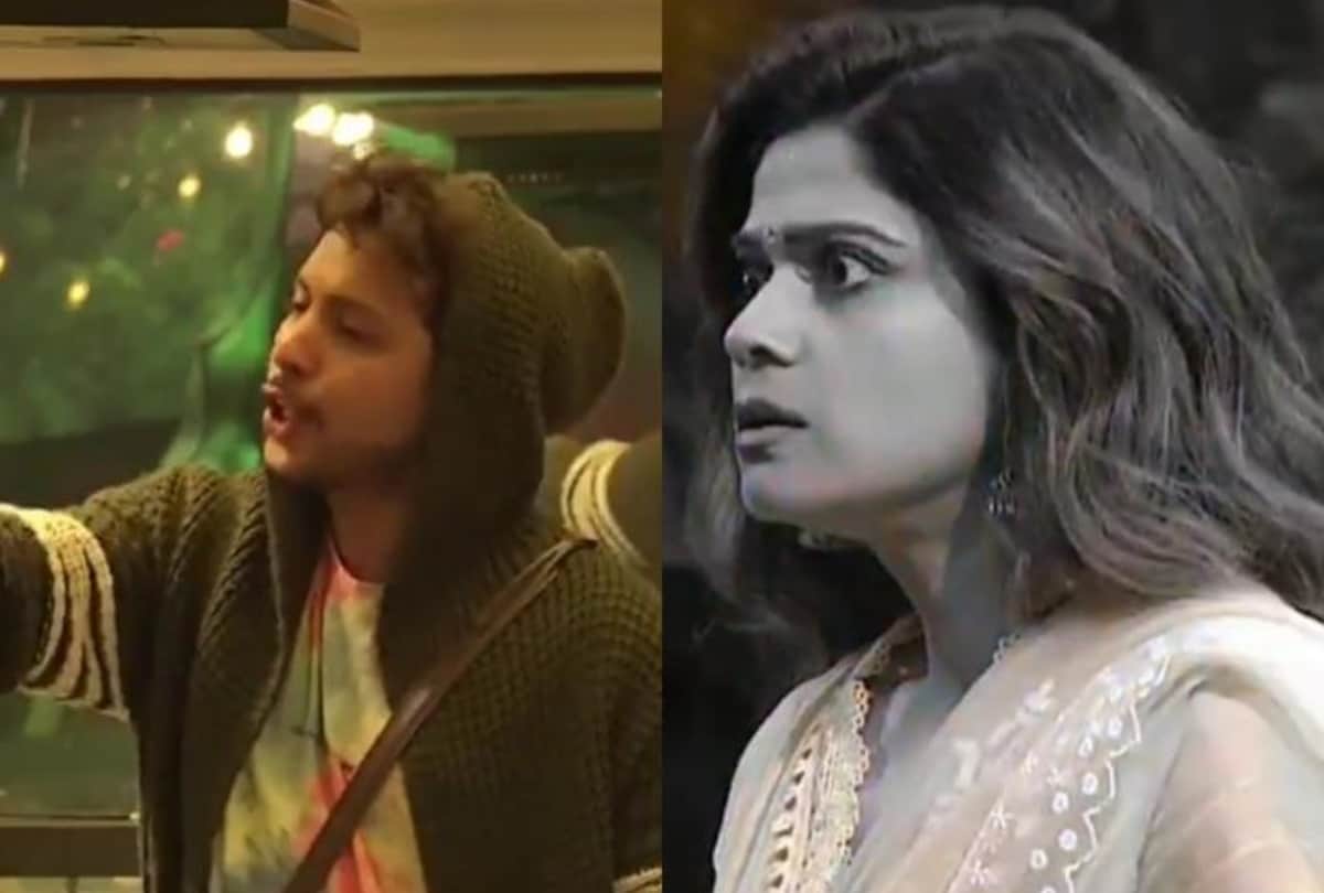 Bigg Boss 15 Ticket to Finale task changed in the battlefield Shamita Shetty clashed with Nishant Bhatt and she said  go to hell