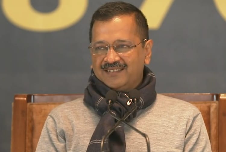 press conference of Delhi CM Arvind Kejriwal