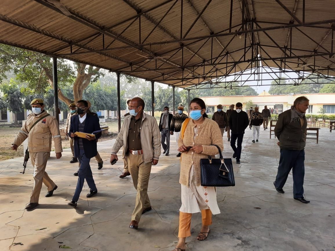 Inspection of the school for the security forces to stay