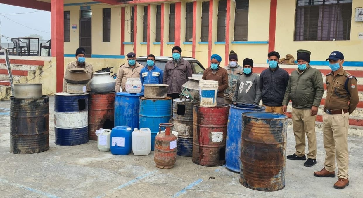 Two furnaces and 70 liters of raw liquor recovered