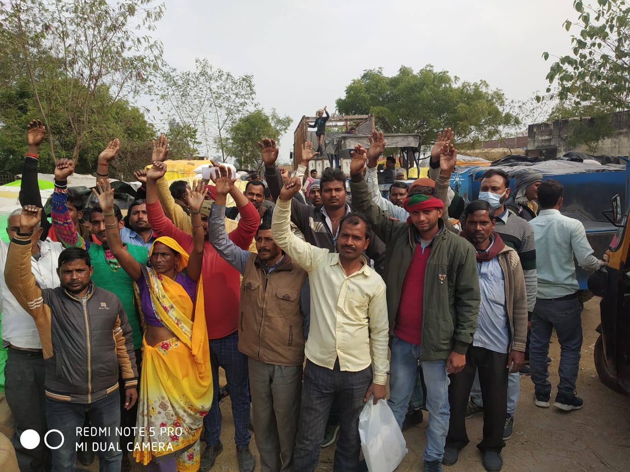 Demonstration done at Regional Marketing Officer's office