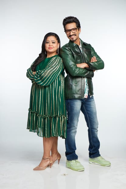 Hunarbaaz Desh Ki Shaan host  Bharti Singh and Haarsh Limbachiyaa exclusive interview