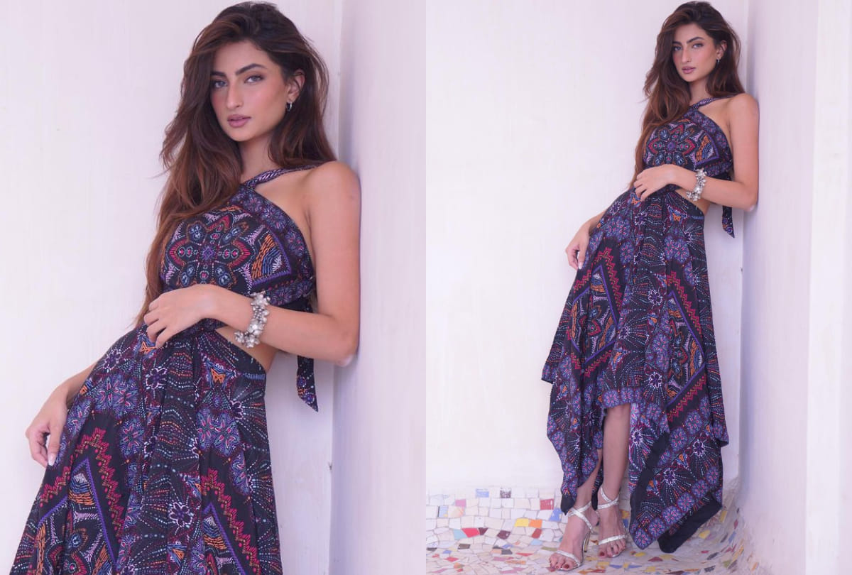 palak tiwari in chic boho look in 9k dress