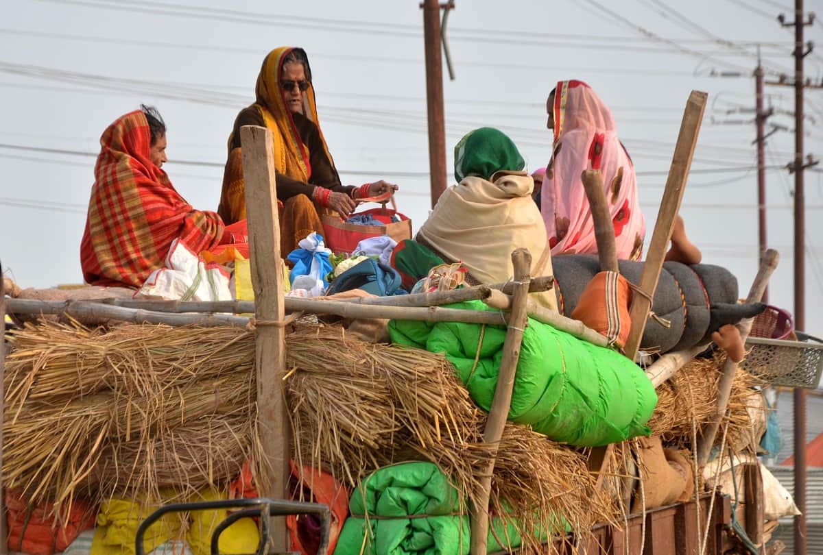 Prayagraj Sangam: City of tents adorned on the sand of Sangam, Magh fair will begin today with a dip of virtue on Makar Sankranti