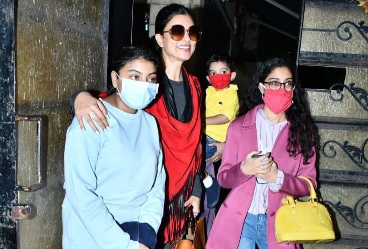 Sushmita Sen has now adopted a son pictures viral on social media