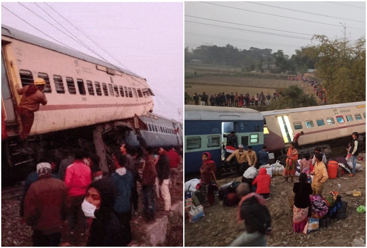 Train Accident in West Bengal Today: Bikaner Express derails near Domohani casualties news and updates