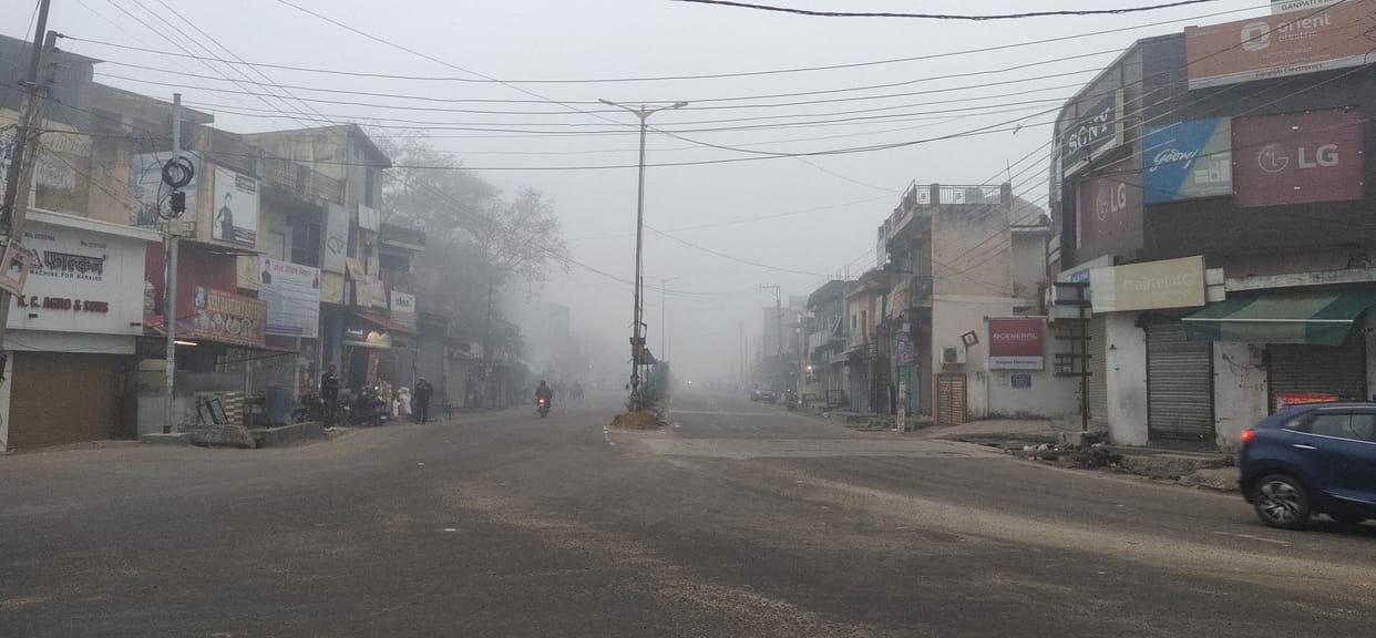 Dense fog will haunt the district for three more days