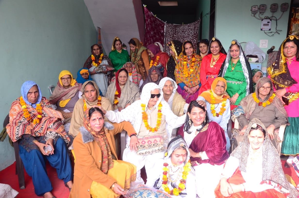 93 year old manori danced on lohri festival