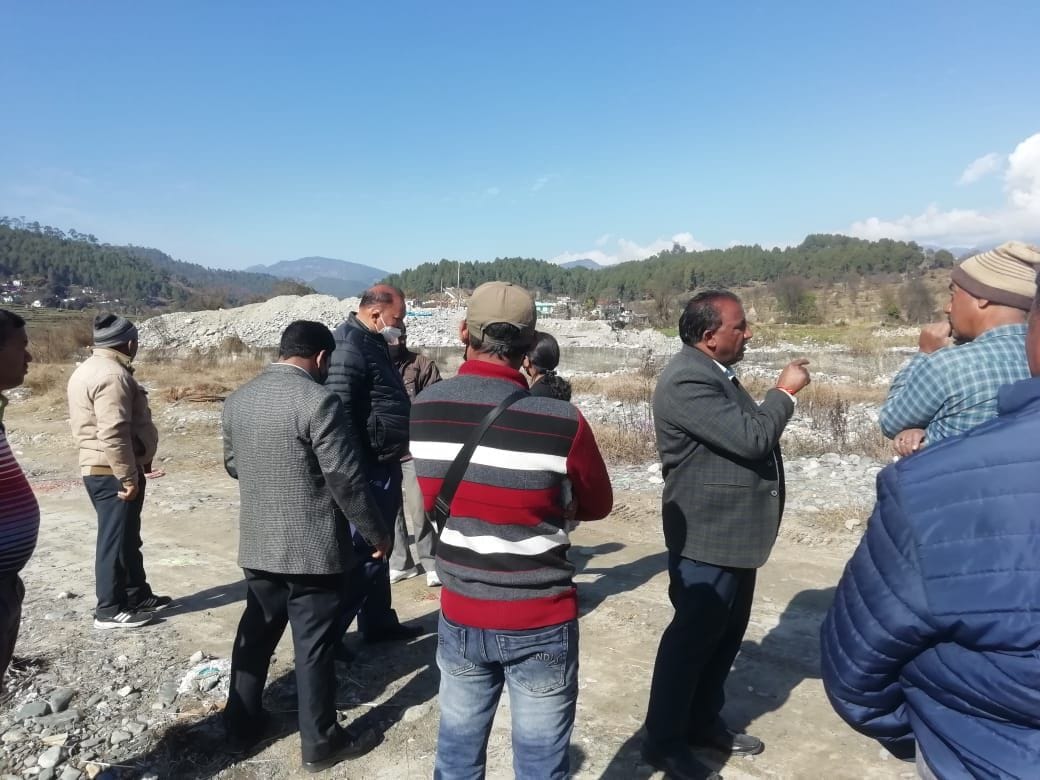 Illegal Mining In Gomti