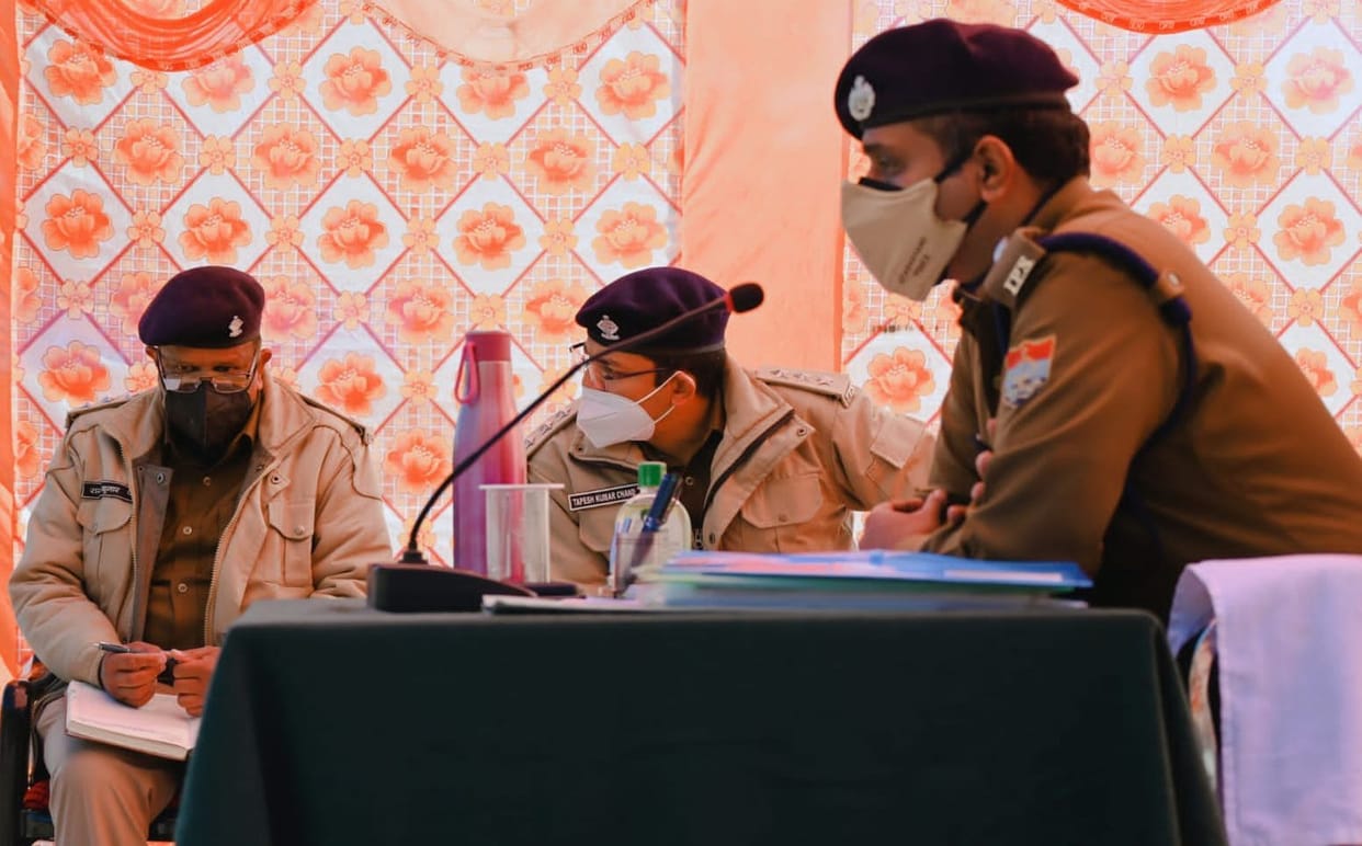 SSP Adressed Police Man