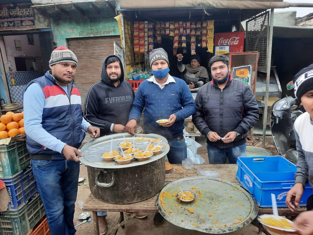 Worship in temples on Makar Sankranti