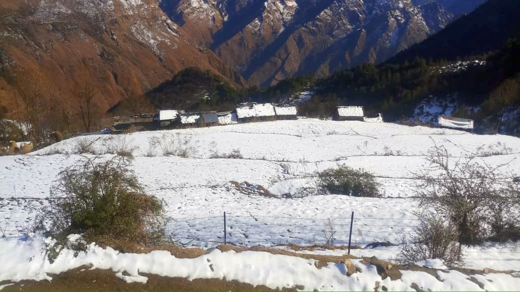 Snowfall in the higher Himalayan regions and frost in the lower regions increased the problem