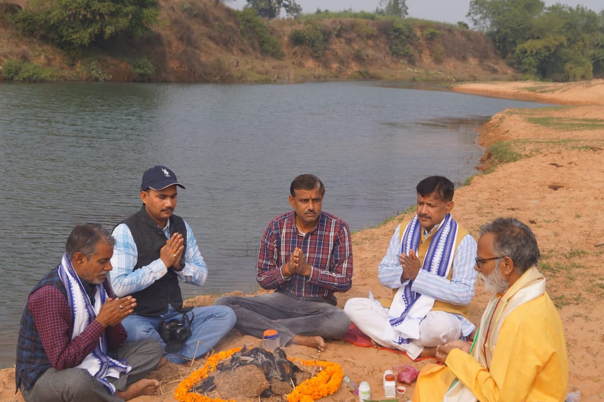 Myth broken by taking a dip in Karmashasha