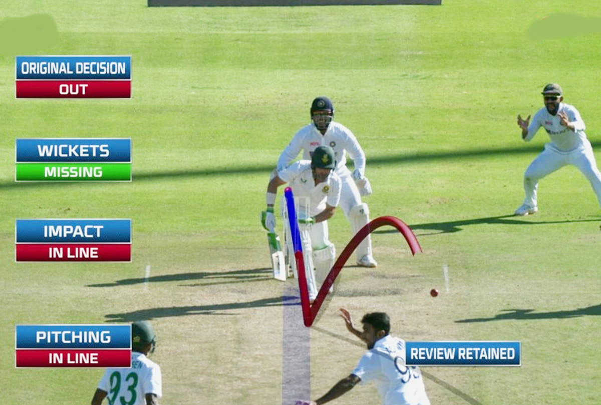 IND vs SA Controversy Video: Virat Kohli and team India got angry with the decision of the third umpire giving Dean Elgar Not Out, Ashwin KL Rahul seen saying at stump mic