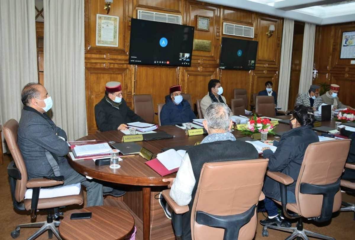 himachal cabinet meeting decisions today: Energy and sports policy approved, Evaluation process over in third class direct recruitment