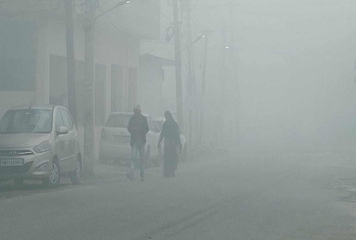 Jammu Kashmir: Temperature below zero in many parts of the Valley, dense fog in Jammu