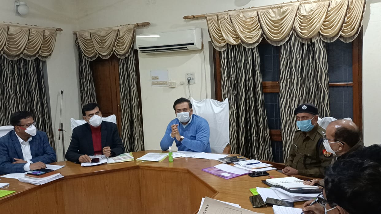 Nodal officer reviews vaccination work