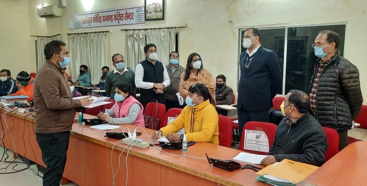 Nodal officer took arrangements of corona control